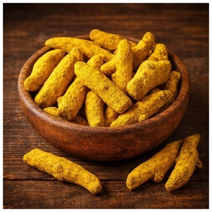 Commodity Natural: Dedos de Cúrcuma de Salem con Alto Contenido de Curcumina, Raíz de Cúrcuma Entera, Proveedor Premium de Exportación - Product Image 1