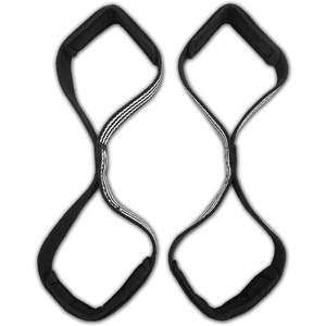 Correa de Figura 8 de la Mejor Calidad, Ajustable, Transpirable, con Doble Bucle y Cierre a Presión para Entrenamiento de Levantamiento de Pesas - Product Image 4