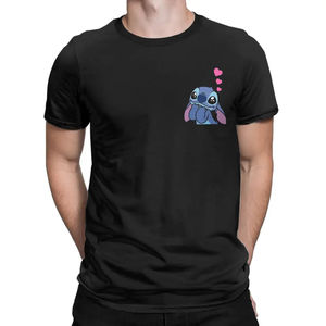 Camiseta de San Valentín para hombre, camisetas 100% de algodón de verano para hombre, camiseta de diseño popular, camisetas informales de manga corta Y2K - Product Image 2