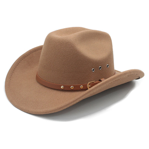 Western Retro Ethnic Style Fedora <b>Hat</b> Printed Character Cowboy <b>Hat</b> Ribbon Waterproof for Casual <b>Summer</b> Outdoor Business Wear - Product Image 1