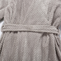 Peignoir en coton biologique, doux, respirant, écologique, pour spa et hôtel, peignoir de qualité supérieure