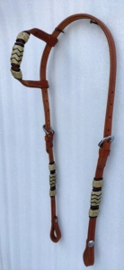 Premium Quality High Qualtiy Genuine Leather Durable Fringe Headstall Breast Collar Handmade Conchos Horse Bridle Tack Western - Product Image 3