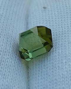 Turmalina Verde Natural, Corte Asscher, Gema Suelta, Piedra Facetada de Primera Calidad para Joyería - Product Image 6