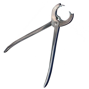 25cm Stainless Steel Snap Lock <b>Nose</b> <b>Ring</b> Applicator Veterinary Bull Holder Pig Bull <b>Nose</b> <b>Ring</b> Plier Livestock Tool - Product Image 6