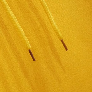 Sudadera con Capucha Unisex Personalizada con Logotipo, Amarilla, Lisa, de Felpa, Algodón, Manga Raglán, para Hombre y Mujer, Ropa Urbana, OEM - Product Image 6