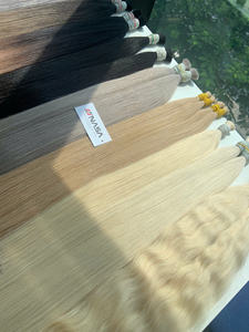 Extensions de cheveux en vrac couleur blonde de haute qualité toutes longueurs Super Double Drawn 100% cheveux vierges vietnamiens - Product Image 6