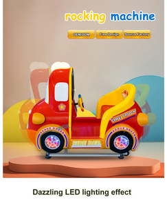 Manège pour enfants Dinosaure durable avec une puissance de 180W et une construction en fibre de verre robuste de 100 kg pour l'intérieur et l'extérieur - Product Image 6