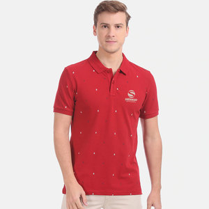 Polo en tricot de haute qualité pour hommes, manches courtes, impression numérique personnalisée, séchage rapide, respirant, polyester et coton, pour le golf - Product Image 1