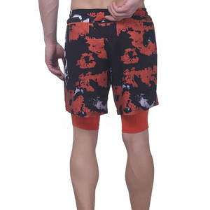 Shorts pour hommes de qualité supérieure, solides, pour l'entraînement sportif, usage quotidien, respirants, séchage rapide, tissu Oxford, fermeture à cordon, personnalisables - Product Image 2