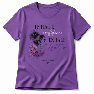 Camiseta de Cuello Redondo para Mujer, Color Verde Oliva, Manga Corta, Estampado por Transferencia de Calor, 100% Algodón, Casual, Transpirable, Corte Ajustado, 120g - Product Image 1