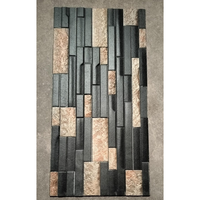 Carreaux muraux en céramique haute profondeur 30x60cm, couleur foncée moderne, carreaux muraux intérieurs en céramique pour maison et hôtel