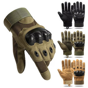 Guantes de Cuero Tácticos para Deportes, Senderismo, Caza, Gimnasio, Entrenamiento, Equitación, Talla OEM - Product Image 1