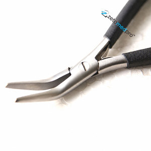 คีมต่อผม I-Tip คุณภาพสูง สแตนเลสสตีล ปากแบนละเอียด สำหรับถอดผมต่อ - Product Image 3