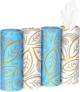 Mouchoirs en papier pour le visage en bambou écologiques en gros, tube de mouchoirs portable pour voiture, fournisseur et fabricant de mouchoirs de voyage - Product Image 5