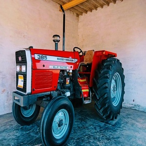 Tracteur à roues 4x4 Massey Ferguson 385 pour les exploitations agricoles, moteur presque neuf avec composants essentiels, pompe, boîte de vitesses - Product Image 5