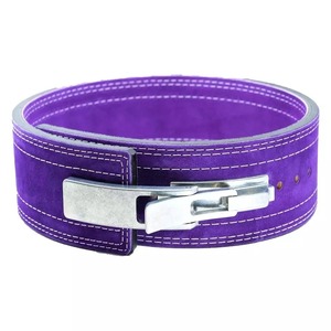 Cinturón de Cuero con Hebilla de Palanca de 13 mm de Grosor, Color Personalizado, Venta al por Mayor, Cinturón de Levantamiento de Pesas para Hombre - Product Image 6