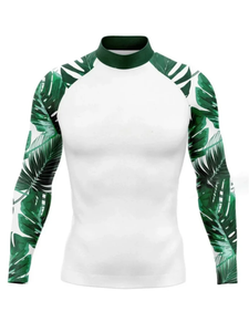 Vêtements de sport pour femmes en gros, rashguard MMA à manches longues, compression, fitness, design personnalisé - Product Image 3