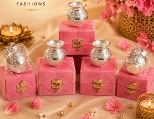 Traditional Brass Incense Burner With Floral Engraving In <b>Pink</b> Velvet Box For Indoor Home <b>Decor</b> Living <b>Room</b> Tabletop Use - Product Image 3