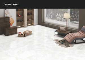 Carreaux de porcelaine numérisée polie grand format CARAMAL ONYX 800x1600mm, utilisables dans les espaces commerciaux et résidentiels - Product Image 3