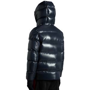 Chaqueta de invierno para hombre, diseño OEM personalizado, con capucha, ligera, impermeable, informal, para exteriores, con cierre frontal, diseño cálido, en venta. - Product Image 4