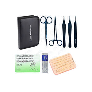 Soins infirmiers vétérinaires Suture meilleure qualité en gros Kit de pratique de suture médicale Kit de suture Instruments médicaux chirurgicaux - Product Image 1
