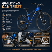 Offroad-MTB 27,5/29 Zoll Aluminiumlegierung-Rahmen 11-Gang 160mm Hydraulische Scheibenbremse Komponenten