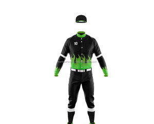 Uniforme de Béisbol Deportivo con Diseño Personalizado, Talla Grande, Transpirable, de Secado Rápido, Alta Calidad, Nuevo, en Oferta, con Letra Frontal - Product Image 5