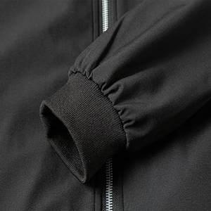 Best Quality Winter Breathable Waterproof Eco-Friendly <b>Fleece</b> Customized Material Made Men Bomber Jackets Long Sleeve - Product Image 5