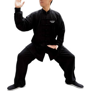 Tenue de Combat Kung Fu en Polyester Respirant, Confortable et Respirant, Design Classique Flexible Haute Performance, Nouveauté - Product Image 1