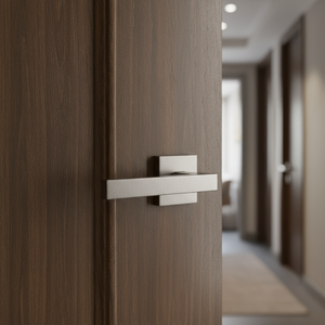 Modern Luxury Brass Door Lever <b>Handle</b> Set | Premium Door Hardware with Mortise <b>Lock</b> in Antique, Gold, Black & Graphite Finish - Product Image 2