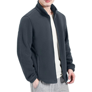 Premium High Quality Men's Windproof Stand Collar Ultra <b>Warm</b> <b>Fleece</b> <b>Jacket</b> Thick Outdoor Winter Durable Polar <b>Fleece</b> <b>Jacket</b> - Product Image 6