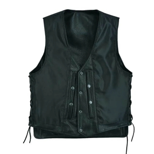 Chaleco de Cuero Transpirable de Alta Calidad para Hombre, Ropa de Abrigo Informal para Invierno, Servicio OEM - Product Image 5