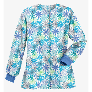 Blouses médicales pour femmes en polyester et élasthanne, uniformes de travail pour médecins et infirmières, blouses imprimées pour femmes - Product Image 3