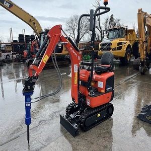 Mini-excavatrice Kubota K008-5, équipement de construction lourd et efficace, d'occasion, bon prix, 10 tonnes, boîte de vitesses - Product Image 5