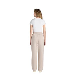 Femmes grande taille décontracté taille moyenne couleur unie pantalon pantalon conception personnalisée taille élastique fermeture doux à la mode doux solide - Product Image 3