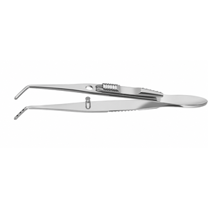 Pinzas Musculares Jameson de Acero Inoxidable, Instrumento Quirúrgico Oftálmico para Manipulación del Músculo Extraocular, Cirugía de Estrabismo - Product Image 1