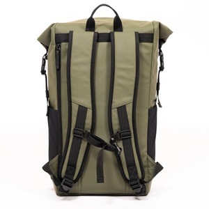Green GRS <b>leather</b> <b>large</b> capacity computer <b>backpack</b> travel computer <b>backpack</b> fashionable leisure bag - Product Image 4