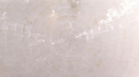 Dalle de pierre de sélénite blanche translucide, panneau rétroéclairé, design moderne, multifonctionnel, taille personnalisée, mobilier pour la maison