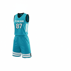 Uniformes de Baloncesto Personalizados OEM 2026 con MOQ Bajo, Conjunto Transpirable, Antihumedad y Antibacteriano para Equipos Deportivos - Product Image 3