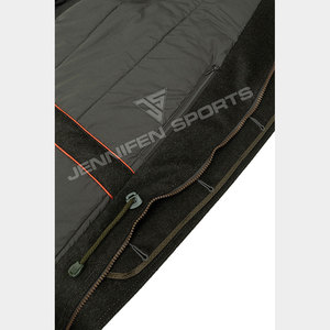 Chaqueta Táctica Acolchada para Exteriores, 100% Lana, Transpirable, Personalizada, para Hombre, Cuello Alto, Térmica, Invierno, Casual, Caza, Forro de Poliéster - Product Image 5