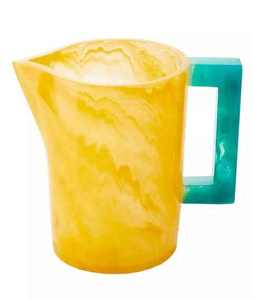 Handmade HEMA Resin Pitcher Modern Transparent Eco-Friendly Dishwasher Safe Large Capacity Jug for Luxury <b>Table</b> Setup Parties - Product Image 5