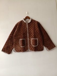 <b>Ladies</b> Western Premium Waterproof Quilted 100% Cotton Reversible Outdoor <b>Jacket</b> - Product Image 5