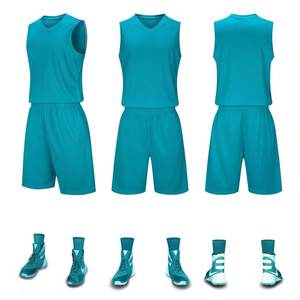 Uniforme de Baloncesto Sublimado Deportivo de Alta Calidad con Logotipo Personalizado a Bajo Precio, Nuevo Estilo y Diseño, Conjunto de Uniforme de Baloncesto para Hombre - Product Image 4