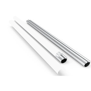 Profilé LED carré en alliage d'aluminium série 6000 sur mesure OEM, tempérage T3-T8, pour systèmes d'éclairage linéaire à bande LED et décorations - Product Image 2