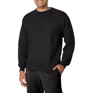 Sudadera Personalizada para Hombre 2026, Cuello Redondo, Corte Holgado, Color Sólido, Informal, Tejida, Mezcla de Poliéster/Algodón, Felpa, Invierno - Product Image 3