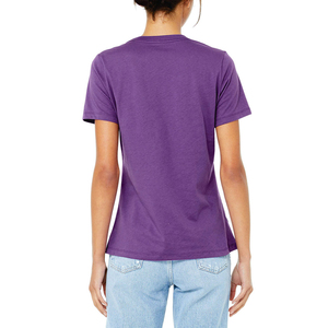 T-shirts pour femmes de style High Street 2026, en polyester/coton, col rond, design premium - Product Image 2