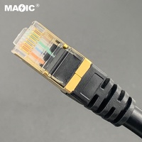 Cable Ethernet Cat7 con Conector RJ45 de 10 Gbps, Cable de Red Cat 7, Suministro de Fábrica, Personalizado, en Oferta