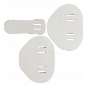 High-Performance Adult Football Protective Hip and Tail <b>Pad</b> Set Low-Profile Slotted Design Lightweight Vinyl <b>Foam</b> 3-Piece - Product Image 2