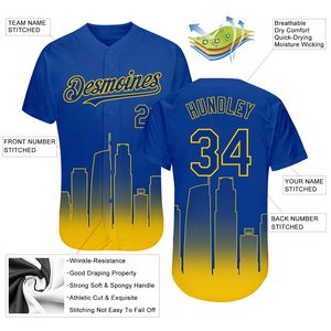 Custom Women <b>Baseball</b> Jersey Sublimated Print Moisture Wicking V-Neck Short Sleeve Fitted Adult Team Name Number Gradient Color - Product Image 3