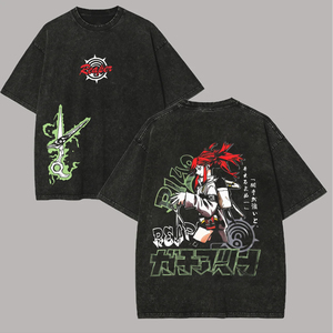 เสื้อยืดคอตตอนโอเวอร์ไซส์สั่งทำขายส่ง ลายปลาญี่ปุ่น สไตล์สตรีทแวร์ จากผู้ผลิต - Product Image 6